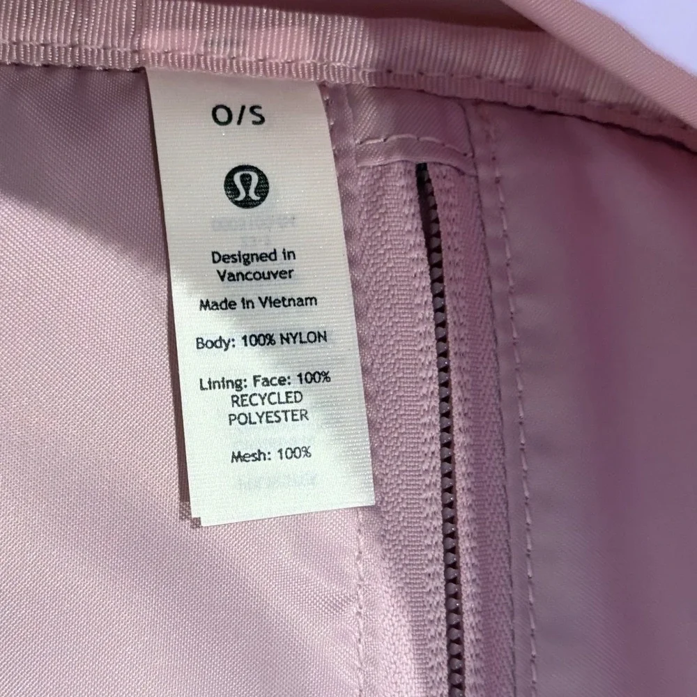 Lululemon City Adventurer Backpack Mini 11L pearl Pink Nylon Small Travel Bag